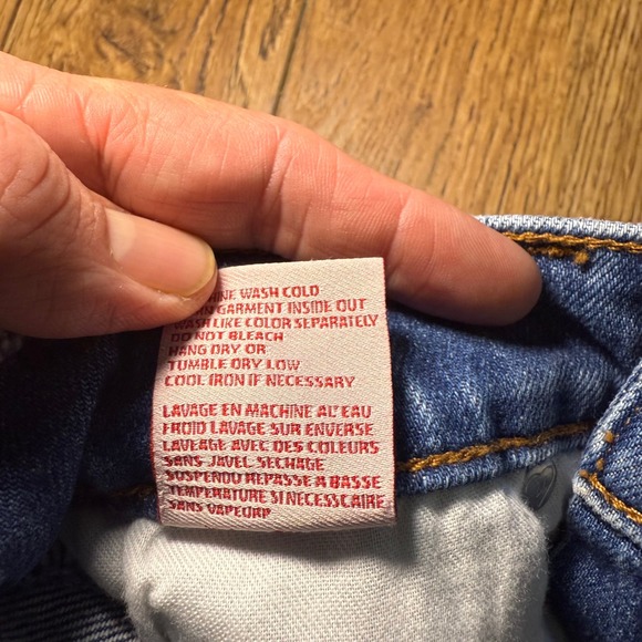 REVICE Denim Venus Star Cutoffs Raw Hem Star Shorts Womens Size 26 USA Made Boho - Picture 10 of 10